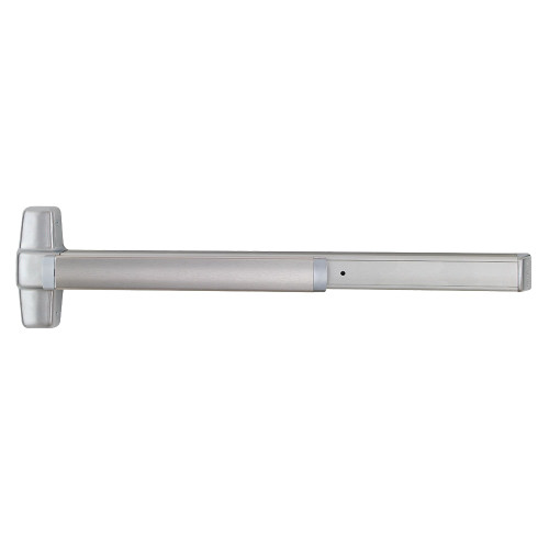 Von Duprin RX9848NL-OP 3 26D Grade 1 Concealed Vertical Rod Exit Bar 36 Device 80 to 100 Door Height Night Latch Function Request to Exit Switch Hex Dogging Satin Chrome Finish Field Reversible