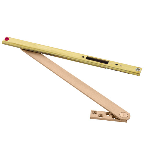 Glynn Johnson 104S-US10 Heavy Duty Concealed Overhead Stop Only Size 4 Satin Bronze Clear Coated Finish Non-Handed 104S-US10