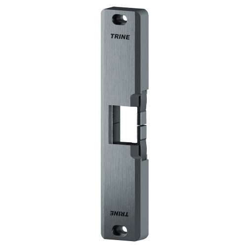 Trine 4801-32D Rim Exit Strike 3/4 Surface Mount 12/24VDC 12-24VAC Fail Secure For SquareBolt Exit Devices Satin Stainless Steel