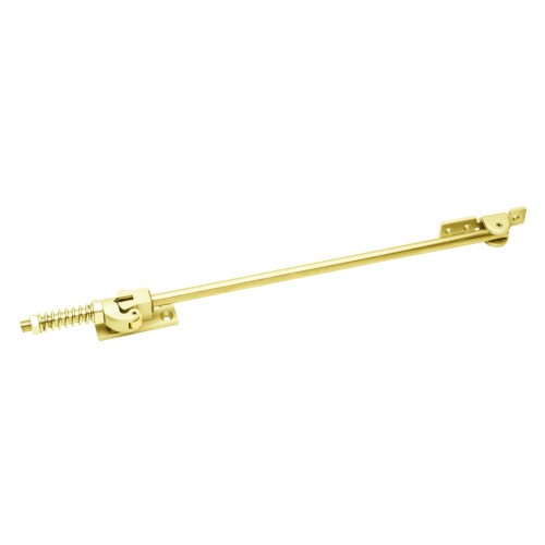 Glynn Johnson 704H-US3 Heavy Duty Surface Overhead Hold Open Size 4 Bright Brass Finish Non-Handed 704H-US3