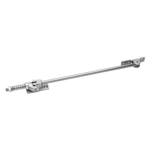 Glynn Johnson 704S-SP28 Heavy Duty Surface Overhead Stop Only Size 4 Aluminum Painted Finish Non-Handed