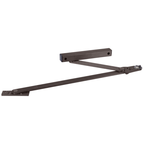 Glynn Johnson 813S-US10B Heavy Duty Surface Overhead Stop Only Size 3 Dark Oxidized Satin Bronze Oil Rubbed Finish Non-Handed