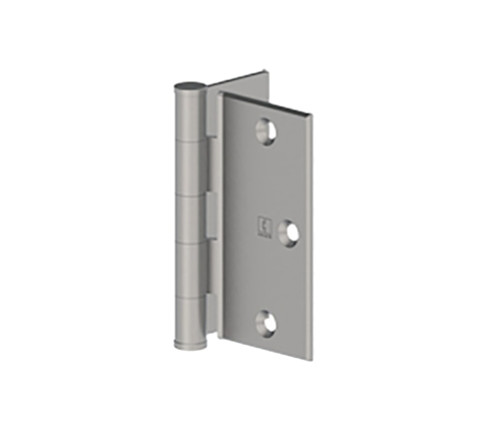 Hager 1173 4-1/2 USP Half Surface Plain Bearing Hinge Standard Weight 4-1/2 Steel 5 Knuckle Primed for Painting