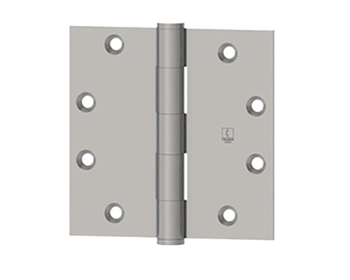 Hager 1279 3-1/2X3-1/2 US10B Full Mortise Plain Bearing Hinge Standard Weight 3-1/2 by 3-1/2 Steel 5 Knuckle Oxidized Satin Bronze Over Copper Plated Oil Rubbed Finish