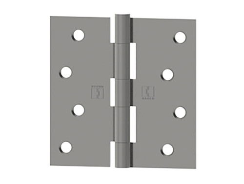 Hager 1741 3-1/2X3-1/2 US26D Full Mortise Plain Bearing Residential Hinge 3-1/2 by 3-1/2 Steel 5 Knuckle Satin Chromium Plated Finish 1741 3-1/2X3-1/2 US26D