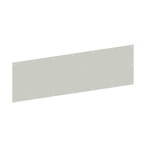 Hager 190S 10X34 US32 Kick Plate and Armor Plate Gauge: 005 10 by 34 Bright Stainless Steel Finish