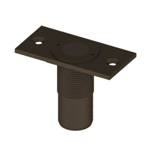 Hager 280X US10B Brass Dust Proof Strike with Removable Plate 1-7/16 by 2-29/32 Face Plate 1 Barrel Diameter 2-3/16 Depth 3/4 Plunger Diameter Dark Oxidized Satin Bronze Oil Rubbed Finish 280X US10B
