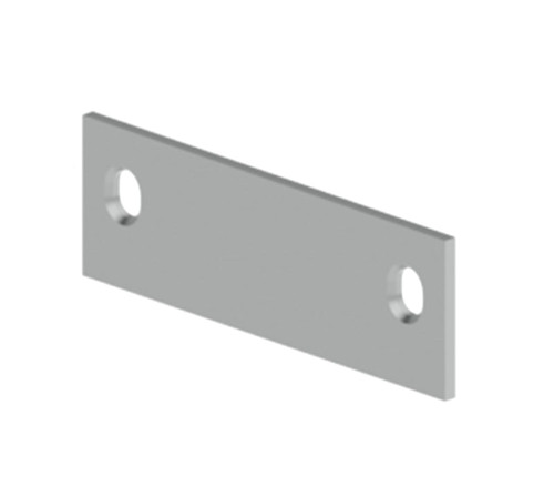 Hager 336F USP Bevel - Door Edge Filler Plate 0134 Gauge 1-1/2 by 4-1/2 Primed for Painting 336F USP