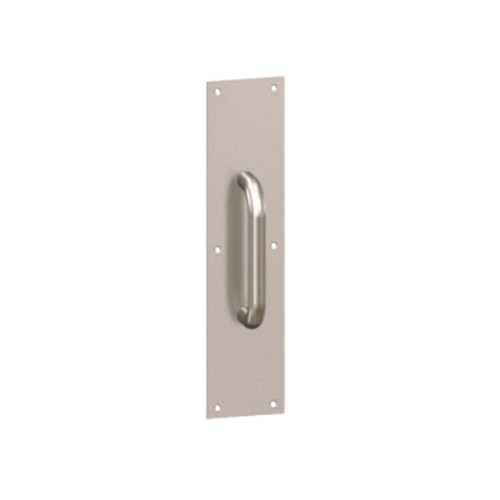 Hager 33E 3.5X15 US32D Square Corner Pull Plate 005 Gauge 3-1/2 by 15 6 CTC Satin Stainless Steel Finish