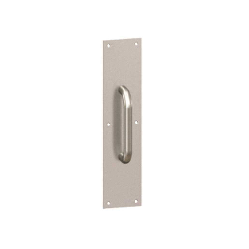 Hager 33E 4X16 US32D Square Corner Pull Plate 005 Gauge 4 by 16 6 CTC Satin Stainless Steel Finish 33E 4X16 US32D