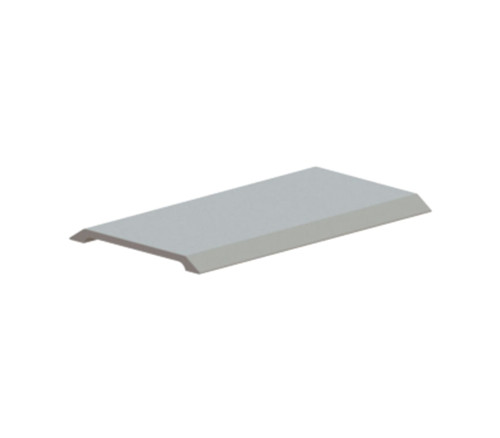 Hager 436S 48 MIL Saddle Threshold 2-1/4 by 3/16 by 48 Milled Aluminum Finish 436S 48 MIL
