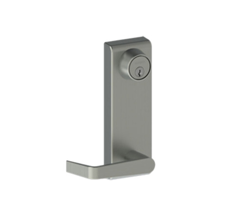 Hager 47CE WTN RHR US32D 4700 Series Exit Trim Cylinder Escutcheon Withnell Lever Style Right Hand Reverse Requires a 3902 Mortise Cylinder Satin Stainless Steel Finish 47CE WTN RHR US32D