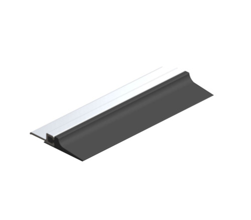 Hager 756SV 36 MIL Door Bottom Sweep or Astragal Vinyl Insert 36 Milled Aluminum Finish 756SV 36 MIL