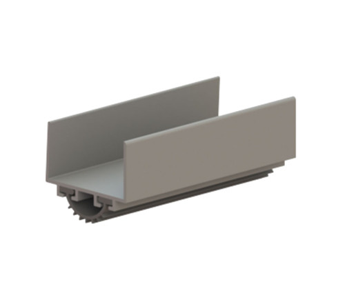 Hager 779SV 36 MIL Door Bottom Shoe Vinyl Insert 36 Milled Aluminum Finish 779SV 36 MIL