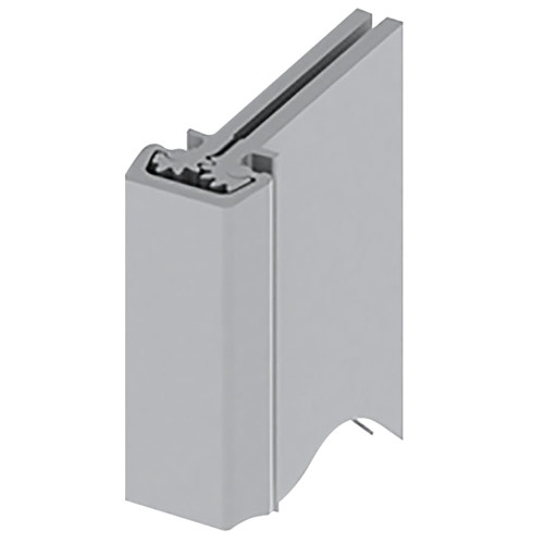 Hager 780-112HD 83 CLR UL-FF-HT Roton Aluminum Continuous Geared Hinge Concealed Leaf Heavy Weight 83 Hinge Hospital Tip Fire Rated Satin Aluminum Clear Anodized Finish 780-112HD 83 CLR UL-FF-HT