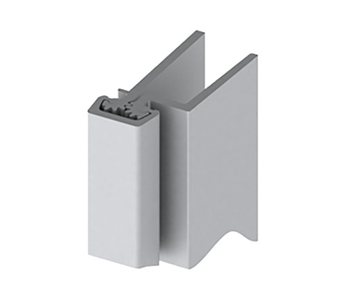 Hager 780-113HD 85 CLR Concealed Leaf Continuous Geared Hinge Heavy Duty 85 Safety Hinge Satin Aluminum Clear Anodized Finish