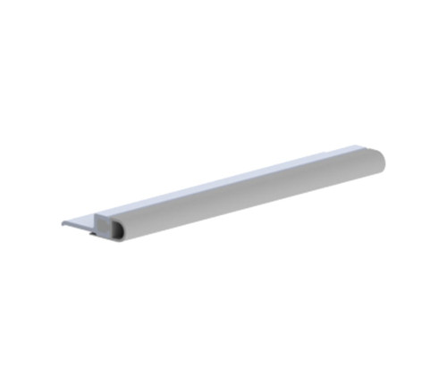 Hager 891SN 36 X 84 MIL Jamb Weather Strip Neoprene Insert 36 by 84 Milled Aluminum Finish 891SN 36 X 84 MIL