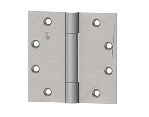 Hager AB850N 4-1/2X4-1/2 US32D Full Mortise Concealed Anti-Friction Bearing Hinge Heavy Weight 4-1/2 by 4-1/2 Stainless Steel 3 Knuckle Non-Removable Pin Satin Stainless Steel Finish AB850N 4-1/2X4-1/2 US32D