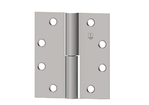 Hager AB920 4-1/2X4-1/2 US26D LH Full Mortise Concealed Anti-Friction Bearing Hinge Standard Weight 4-1/2 by 4-1/2 Left-Handed Steel 2 Knuckle Satin Chromium Plated Finish AB920 4-1/2X4-1/2 US26D LH