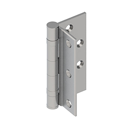 Hager BB1129 5 US26D Half Mortise Ball Bearing Hinge Standard Weight 5 Steel 5 Knuckle Satin Chrome Finish