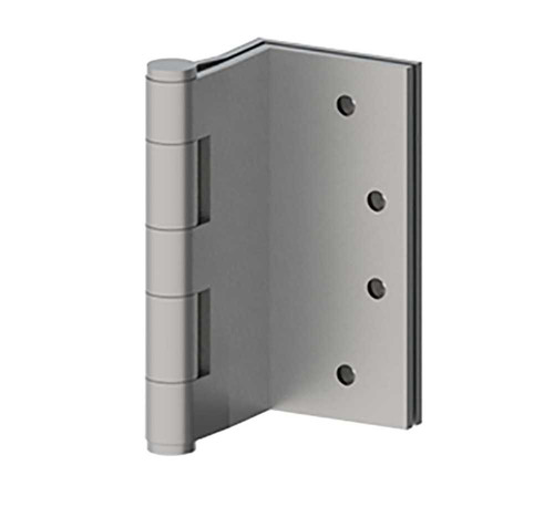 Hager BB1360 4-1/2 US32D Full Mortise Ball Bearing Swing Clear Hinge Standard Weight 4-1/2 Stainless Steel 5 Knuckle Satin Stainless Steel Finish BB1360 4-1/2 US32D