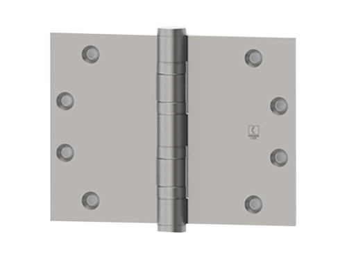 Hager WTBB1199 5X6 US10B Full Mortise Plain Bearing Wide Throw Hinge Heavy Weight 5 by 6 Brass 5 Knuckle Dark Oxidized Satin Bronze Oil Rubbed Finish WTBB1199 5X6 US10B