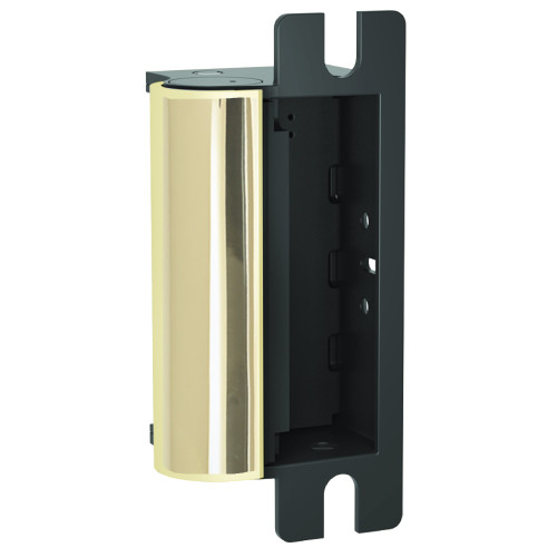 HES 1006-605-LBM Grade 1 Electric Strike Body Fail Secure 12/24VDC Latchbolt Monitor Bright Brass