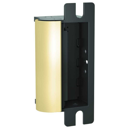 HES 1006-606-LBSM Grade 1 Electric Strike Body Fail Secure 12/24VDC Latchbolt Strike Monitor Satin Brass 1006-606-LBSM