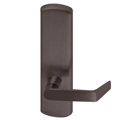 Von Duprin 996L-BE-06-R/V US10B LHR Grade 1 Lever Trim Passage Function Rim/Vertical Rod Prep 06 Lever with Escutcheon Dark Oxidized Satin Bronze Oil Rubbed Finish Left Hand Reverse 996L-BE-06-R/V US10B LHR