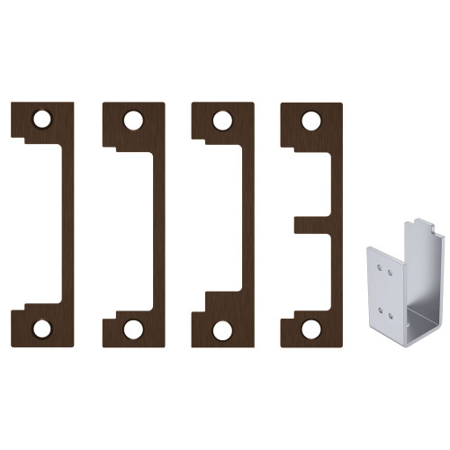 HES 1DB 613E 1600 Series Faceplate Kit Includes 1N 1ND 1NM 1NTD Options Dark Oxidized Bronze