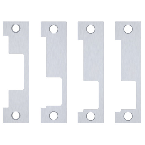 HES 1LB 630 1500 1600 Series Faceplate Kit Includes 1J 1K 1KD 1KM Faceplates Satin Stainless Steel