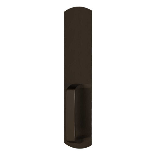 Von Duprin 990DT US10B Grade 1 Escutcheon Pull Trim Dummy Function Dark Oxidized Satin Bronze Oil Rubbed Finish Non-Handed 990DT US10B