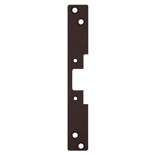 HES 504 613 Faceplate Only 5000/5200 Series 10 x 1-3/8 Flat wit Radius Corners Oil Rubbed Bronze 504 613