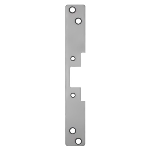 HES 504 630 Faceplate Only 5000/5200 Series 10 x 1-3/8 Flat wit Radius Corners Satin Stainless Steel