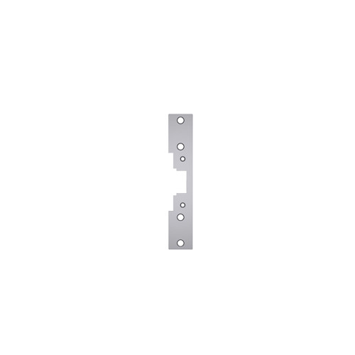 HES 792 630 Faceplate Only 7000 Series 7-15/16 x 1-7/16 Flat with Square Corners Satin Stainless Steel