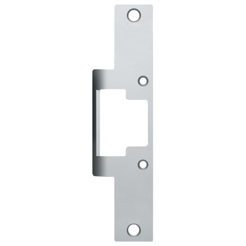 HES 802 630 Faceplate Only 8000/8300 Series 7-15/16 x 1-7/16 Flat with Radius Corners Satin Stainless Steel