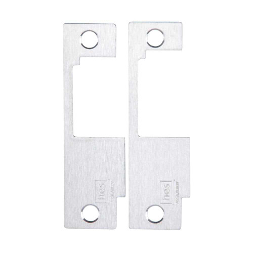 HES 851M 629 Faceplate Only 8500 Series 4-7/8 x 1-1/4 Use with Sargent 8100 8200 9200 Bright Stainless Steel 851M 629