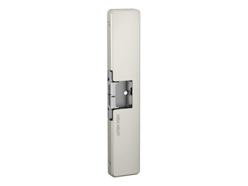 HES 9800-628E Fail Safe/Fail Secure Complete 12/24VDC Electric Strike Surface Mounted Grade 1 1/2 Thick Strike Body Non-Handed Satin Aluminum Clear Anodized 9800-628E