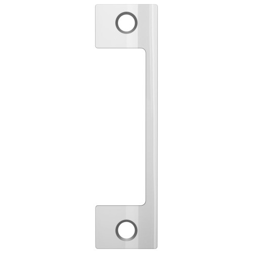 HES HM 629 Faceplate Only 1006 Series 4-7/8 x 1-1/4 Use with Mortise Locks with 1 Deadbolt Bright Stainless Steel