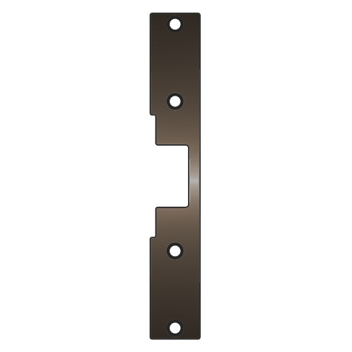 HES J-2 613 Faceplate Only 1006 Series 9 x 1-3/8 Use with Cylindrical Locks up to 3/4 Throw Oil Rubbed Bronze