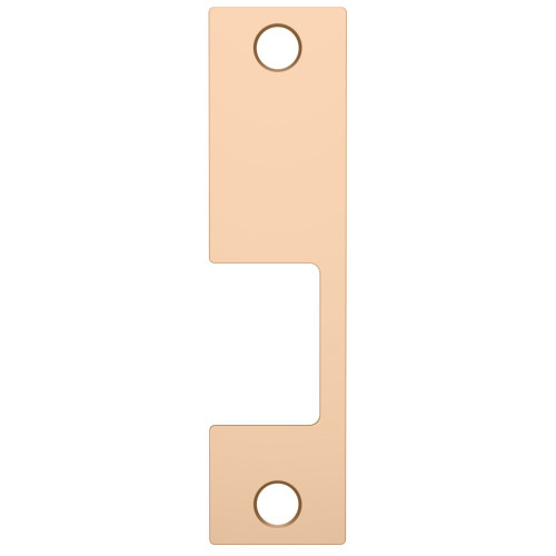 HES KM-2 612 Faceplate Only 1006 Series 9 x 1-3/8 Use with Mortise Locks up to 3/4 Throw Satin Bronze