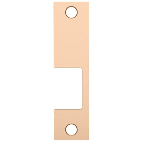 HES KM-2 612 Faceplate Only 1006 Series 9 x 1-3/8 Use with Mortise Locks up to 3/4 Throw Satin Bronze KM-2 612