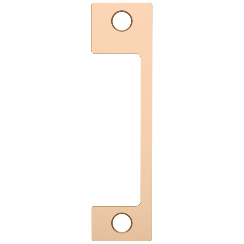 HES ND 612 Faceplate Only 1006 Series 4-7/8 x 1-1/4 Use with Mortise Locks with 1 Deadbolt Satin Bronze ND 612