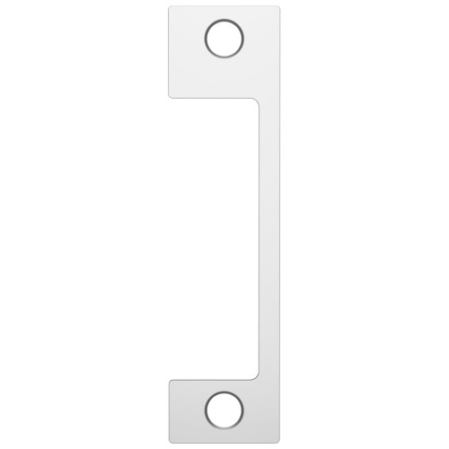 HES ND 629 Faceplate Only 1006 Series 4-7/8 x 1-1/4 Use with Mortise Locks with 1 Deadbolt Bright Stainless Steel