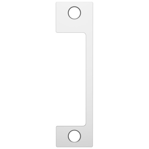 HES ND 629 Faceplate Only 1006 Series 4-7/8 x 1-1/4 Use with Mortise Locks with 1 Deadbolt Bright Stainless Steel ND 629