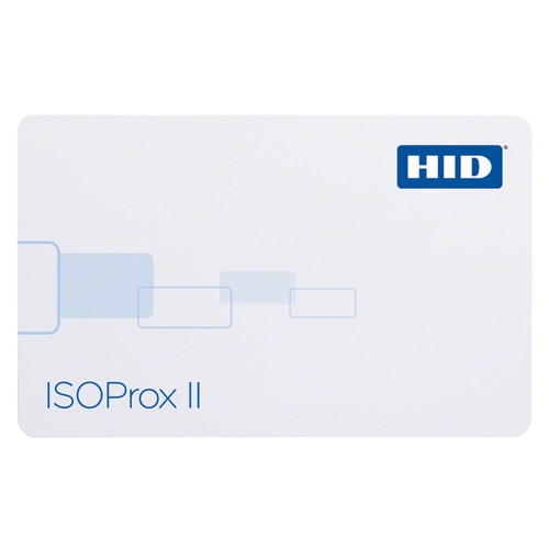 HID 1386LGGMV ISOProx II Graphics Quality PVC Low Frequency White Sequential Matching Card Numbering 