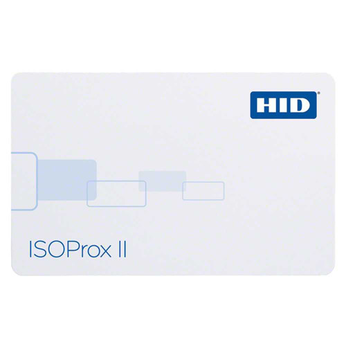 HID 1386LGSMN ISOProx II Graphics Quality PVC Low Frequency White Sequential Matching Card Numbering 1386LGSMN