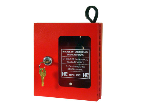 HPC 511 Emergency Key Box Red