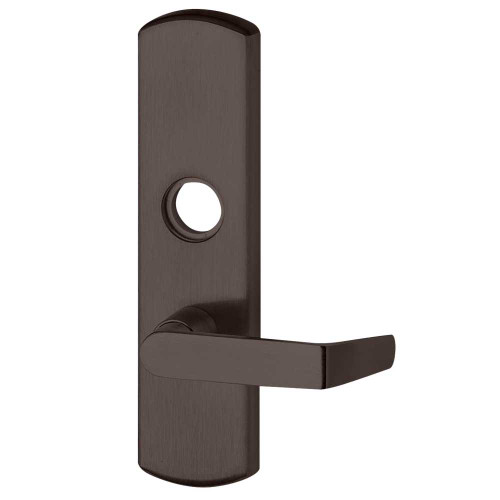 Von Duprin 996L-NL-06-R/V SP313 LHR Grade 1 Lever Trim Night Latch Function Rim/Vertical Rod Prep 06 Lever with Escutcheon Dark Bronze Painted Finish Left Hand Reverse 996L-NL-06-R/V SP313 LHR