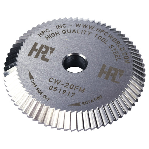 HPC CW-90MC Cutter Wheel SFIC Keys